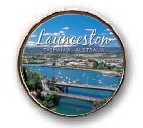 PIN 18MM Launceston Town View
