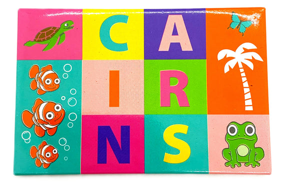 GALLERY MAGNET Cairns Squares Bright