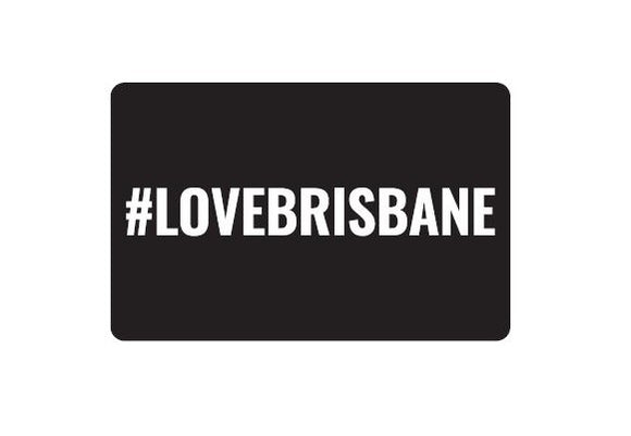 MAGNET FLEXI BLACK #LOVEBRISBANE