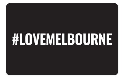 MAGNET FLEXI BLACK #LOVEMELBOURNE