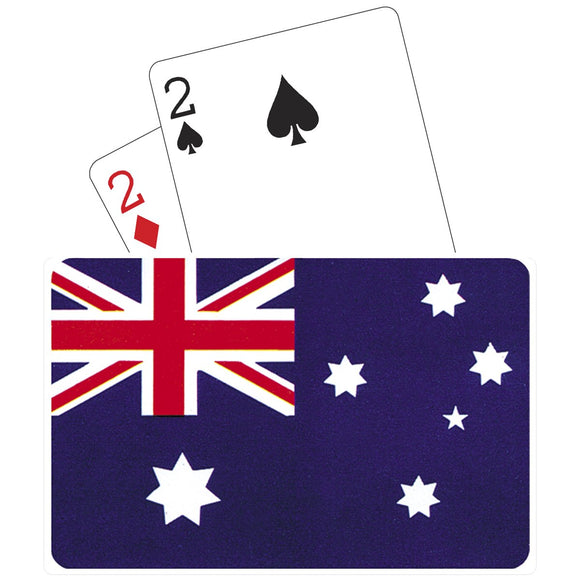 PLAYING CARD AUSTRALIA FLAG