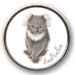 PIN 18MM Koala 
KAREN BUCHAN