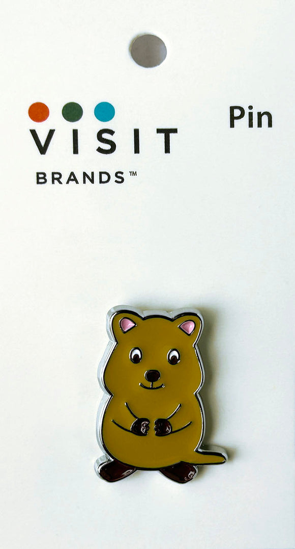 PIN CHROME Quokka