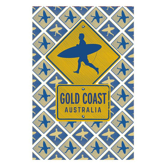 GALLERY MAGNET GOLD COAST surfer roadsign