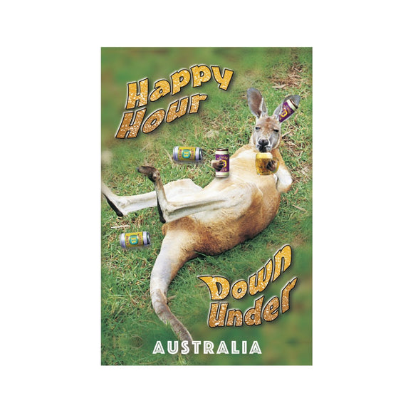 GALLERY MAGNET AUSTRALIA happy hour down under roo