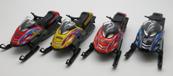SNOW MOBILE DIE CAST METAL SNOW TURBO  MT BULLER