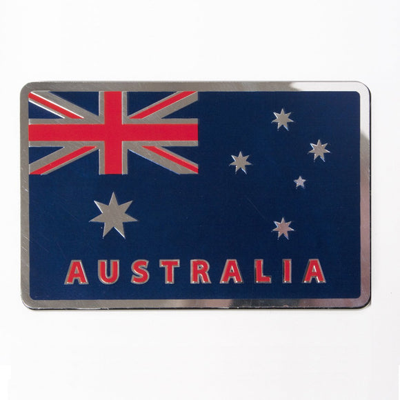 LASER FOIL MAGNET AUSTRALIA FLAG