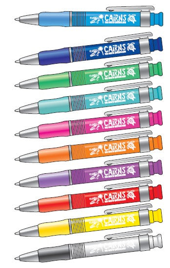 PEN CHRYSTALIS CAIRNS palm/turtle/croc