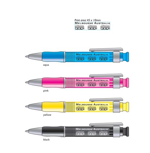 PEN CHRYSTALIS MELBOURNE 3 trams