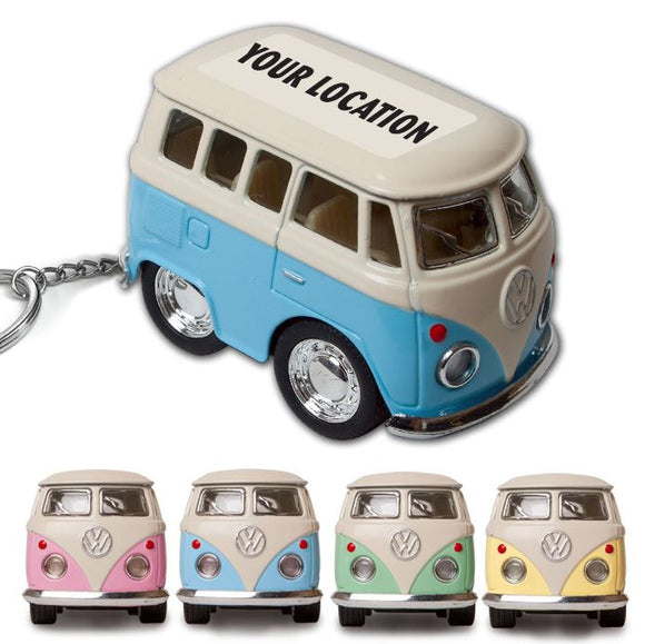 LITTLE VAN KOMBI DIE CAST KEYRING NINGALOO REEF WA
