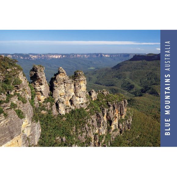 GALLERY MAGNET BLUE MOUNTAINS Three Sisters Blue Sky