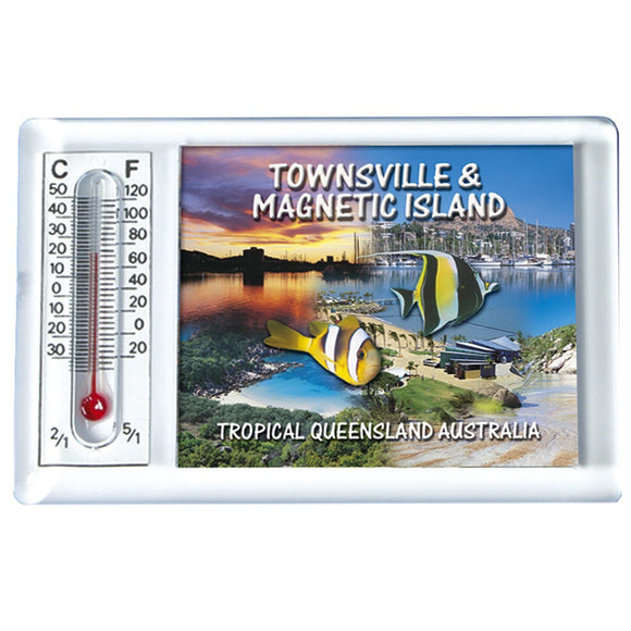 THERMOMETER MAGNET TOWNSVILLE MAGNETIC ISL