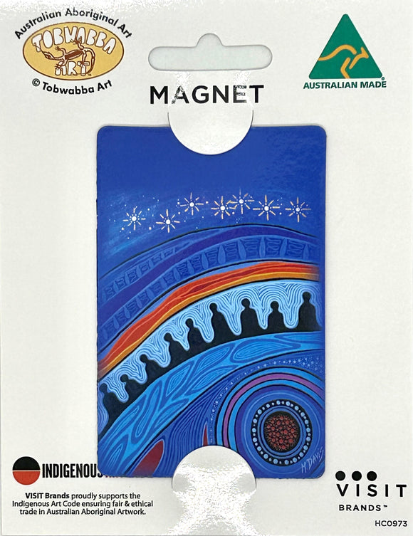 MAGNET FLEXI Sitting on Country by Mandy Davis, TOBWABBA