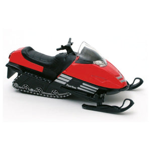 SNOW MOBILE DIE CAST red