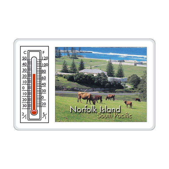 THERMOMETER MAGNET NORFOLK IS KINGSTON cowes