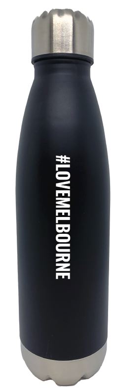DRINK BOTTLE 500ML STAINLESS STEEL #LOVEMELBOURNE