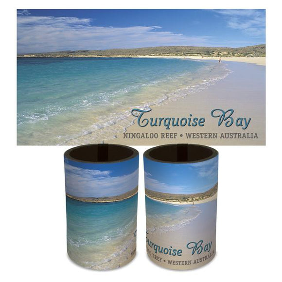 CAN COOLER TURQUOISE BAY