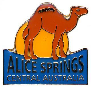 PIN CLUTCH ALICE SPRINGS CENTRAL AUSTRALIA CAMEL