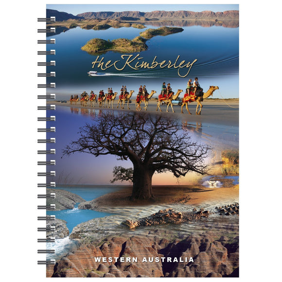 SPIRAL NOTEBOOK THE KIMBERLEY montage NFR