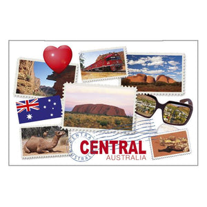 GALLERY MAGNET CENTRAL AUST stamps NFR