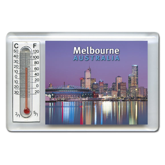 THERMOMETER MAGNET MELB DOCKLANDS