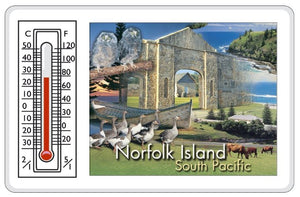THERMOMETER MAGNET NORFOLK ISL montage