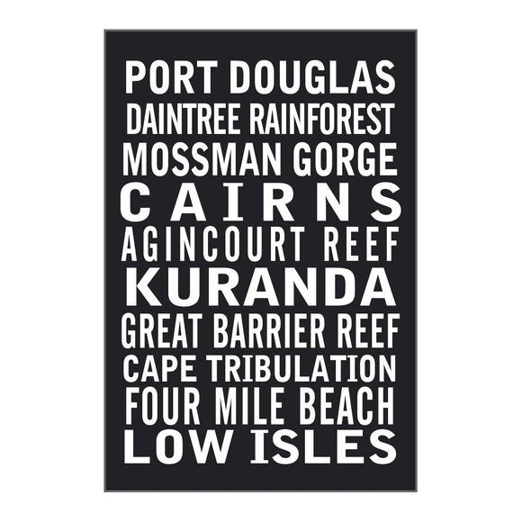 GALLERY MAGNET PORT DOUGLAS place names
