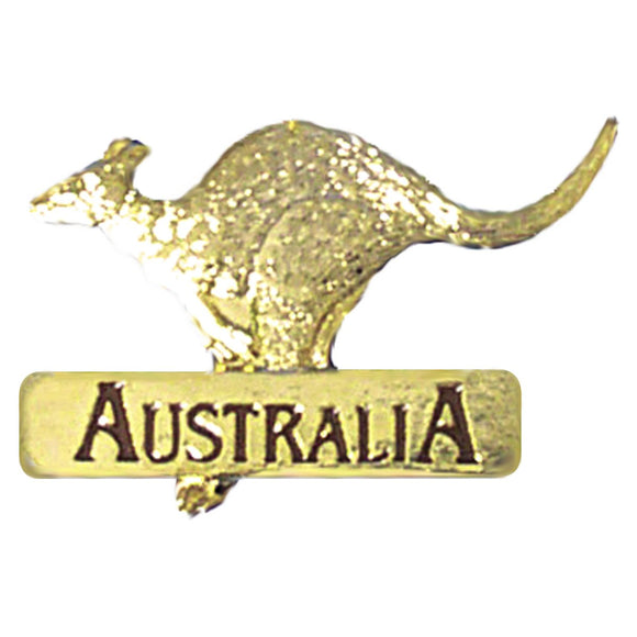 MAGNET GOLD TEXTURED AUSTRALIA KANGAROO