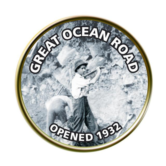 PIN 18MM GREAT OCEAN ROAD OPENED 1932