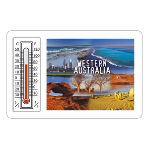 THERMOMETER MAGNET WESTERN AUST mon NFR