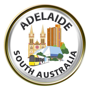 PIN 18MM ADELAIDE ICONS