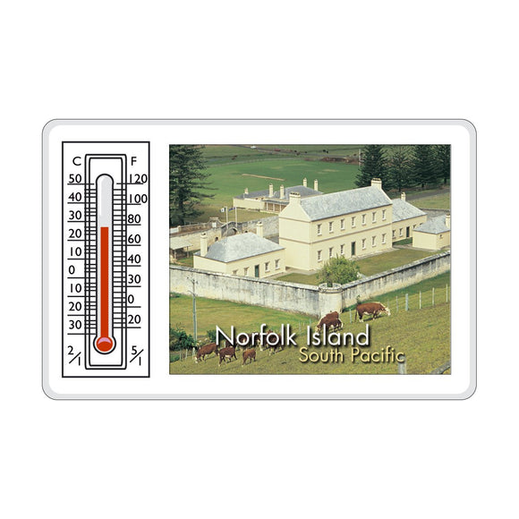 THERMOMETER MAGNET NORFOLK IS MUNICIPAL OFFICES
