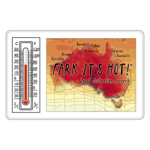THERMOMETER MAGNET FARK IT'S HOT