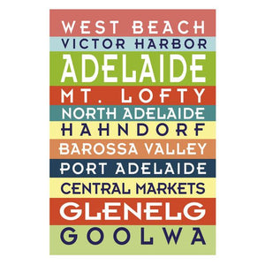 GALLERY MAGNET ADELAIDE place names