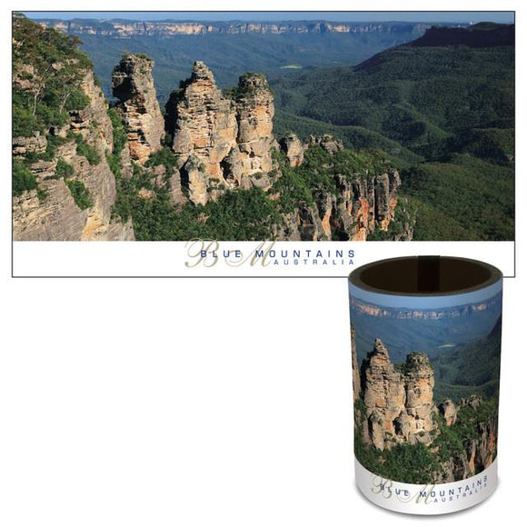 CAN COOLER BLUE MOUNTAINS three sisters day