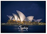 POSTCARD Sydney Opera House night light